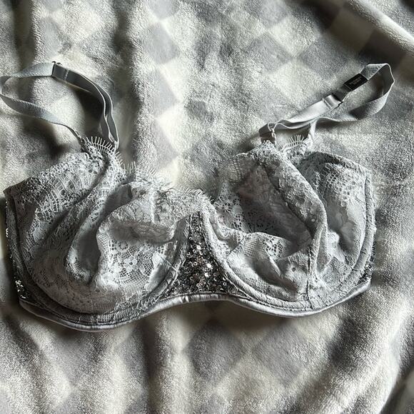 VS NWT dream angels push-up without padding balconette bra size 32DDD - Picture 1 of 4